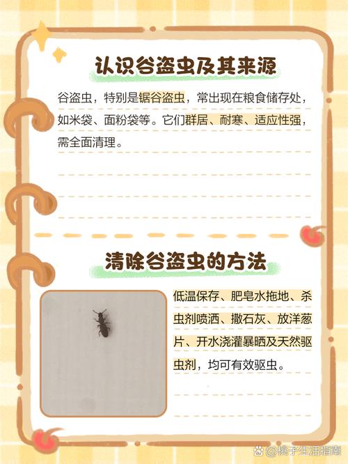 了解杂拟谷盗虫特性及防治方法，守护日常生活与食品安全
